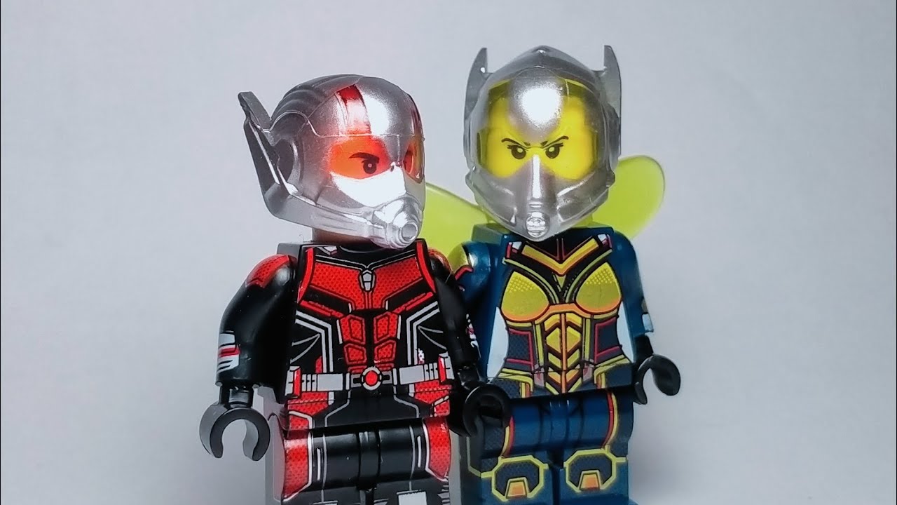 Unofficial Lego Ant-man & The Wasp (Scott Lang & Hope Van Dyne)