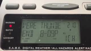 Severe Thunderstorm Warning (EAS #9)
