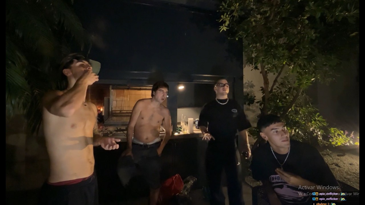 ASADITO Y CHARLOVICH BASADA CON LOS PIBARDOS