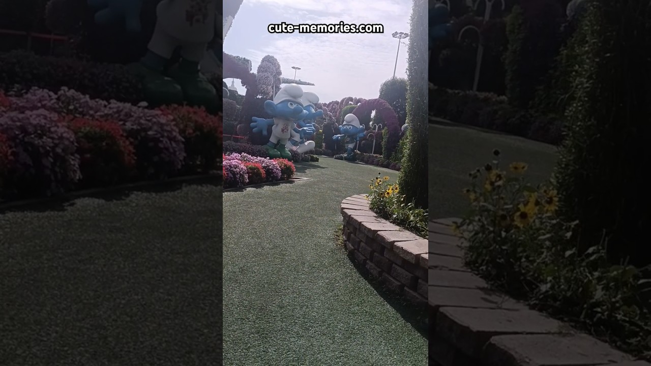 Outer periphery of Miracle ✨ Garden 🏡 Dubai 🇦🇪