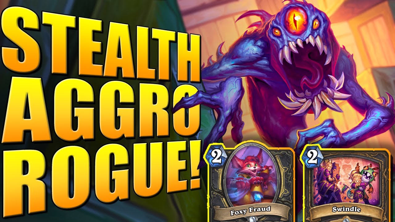 100% WR TO LEGEND!! FAST 5 Minute Games with NEW STEALTH AGGRO ROGUE! | Darkmoon Faire | Hearthstone