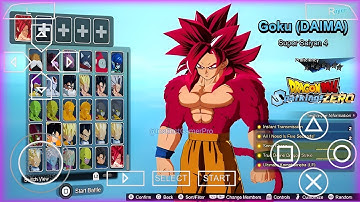 New DragonBall Daima Sparking Zero Tag Team | Added New Custom Attacks | DBZ TTT ISO | 2025