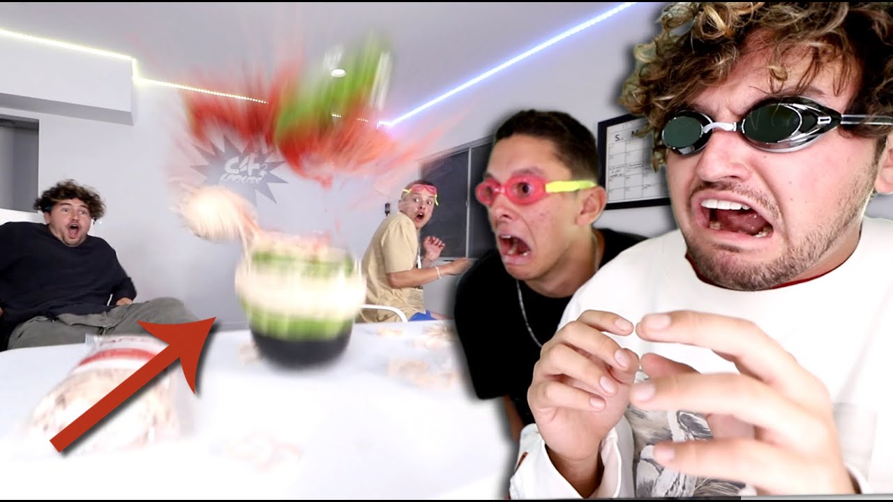 We Exploded A Watermelon In Our House.