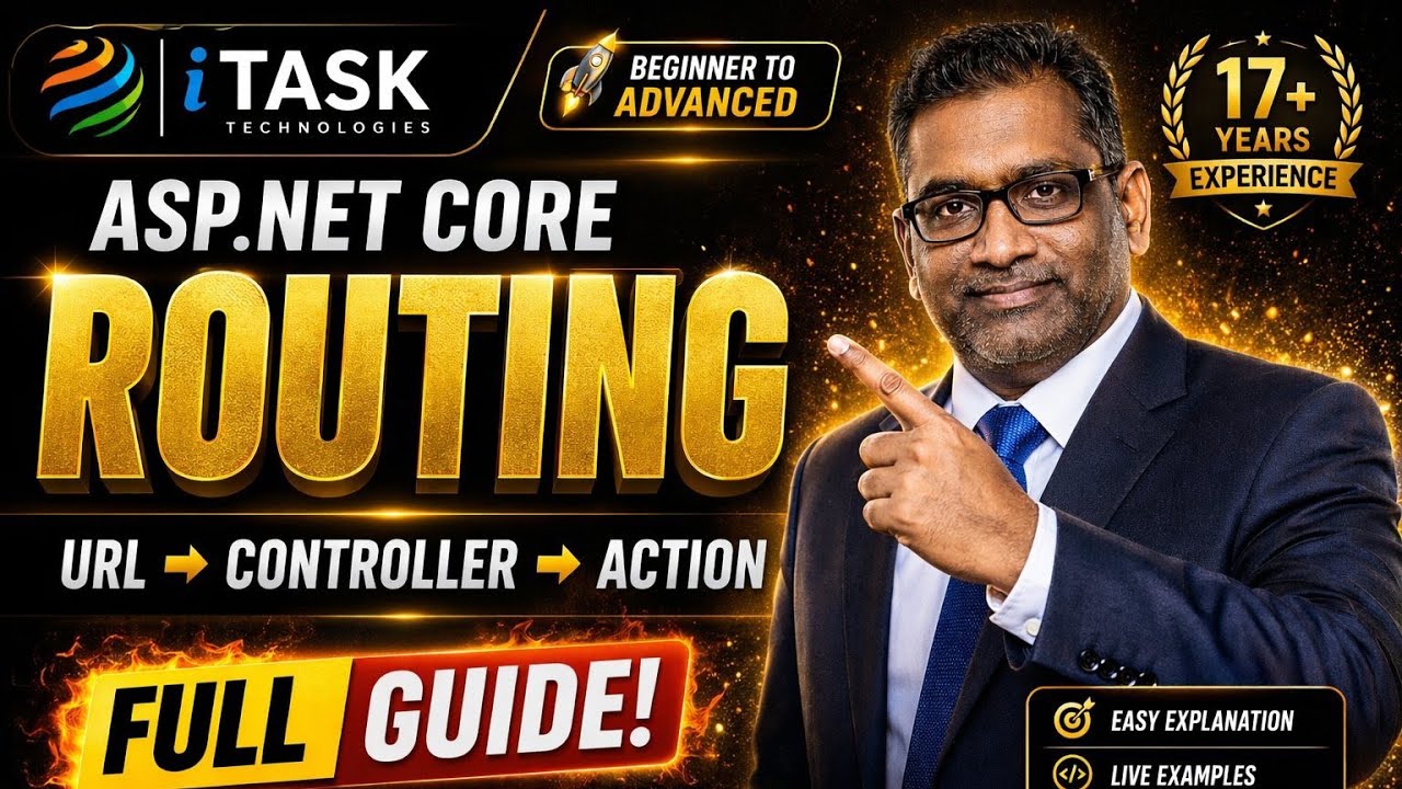 👉 🔥 ASP.NET Core Routing Full Guide | Beginner to Advanced (2026) By ...
