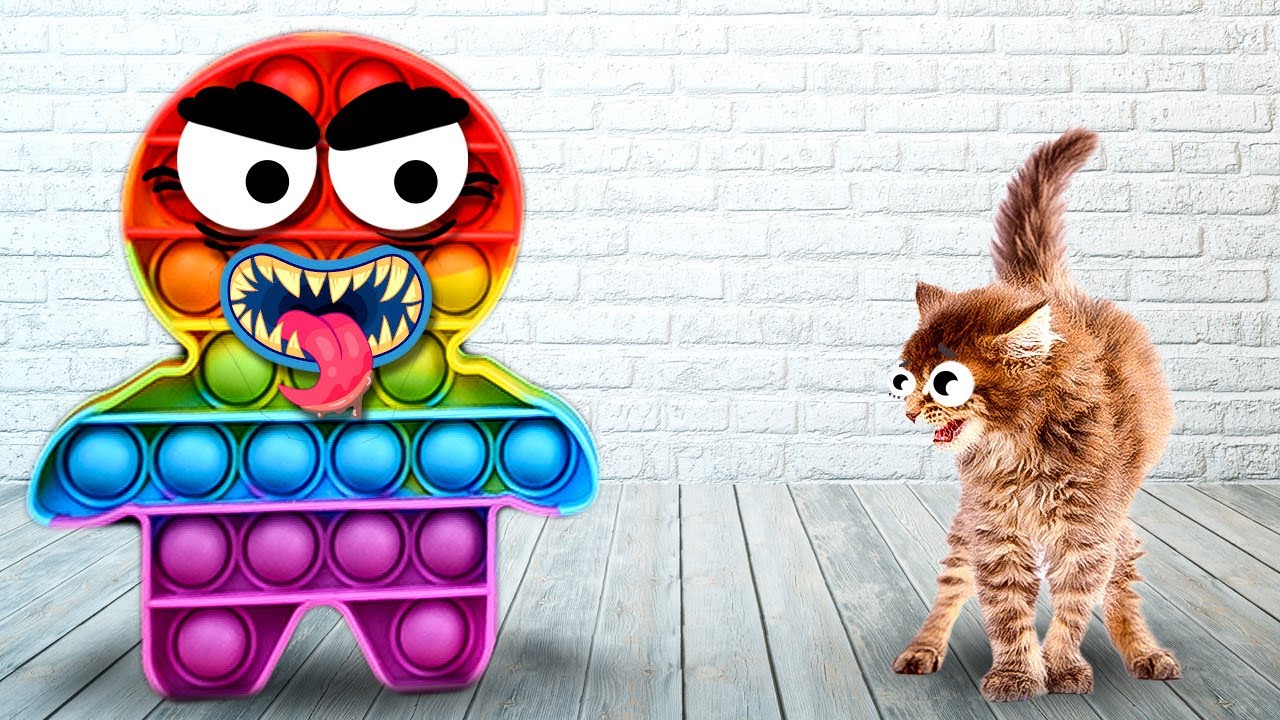 AUCH! If Doodles Were Monsters! Funny Moments From The Life Of