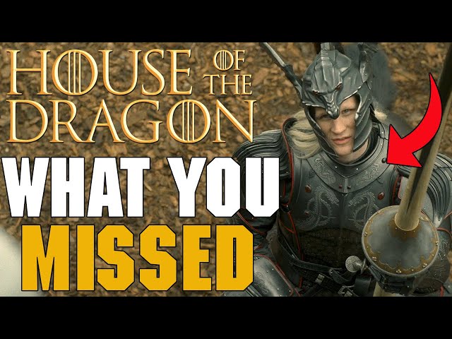 House Of The Dragon: 10 Easter Eggs In Episode 1 Only Die-Hard