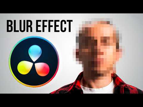 How to Blur a Face in Davinci Resolve 18 (Blur Effect)