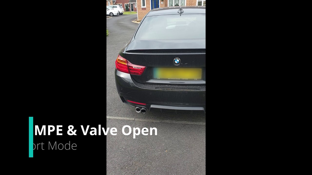 BMW 428i Resonator Delete Before & After YouTube