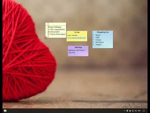 Windows: Changing sticky notes fonts, color, skins & formatting text in Notezilla for Windows