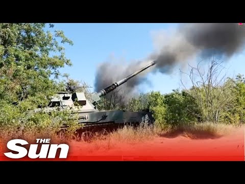 Polish howitzers blast targets as Ukrainian forces receive support