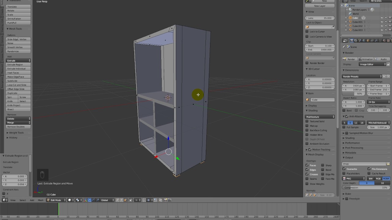 Second Life Mesh - Rustic Shelf Basic Tutorial [WATCH HD 1080] - YouTube