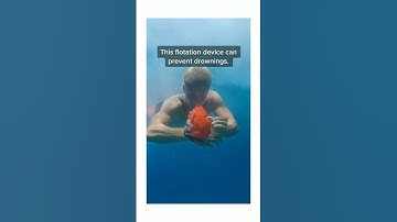 Life saving flotation device in emergency 😱 #Shorts #short #hacks