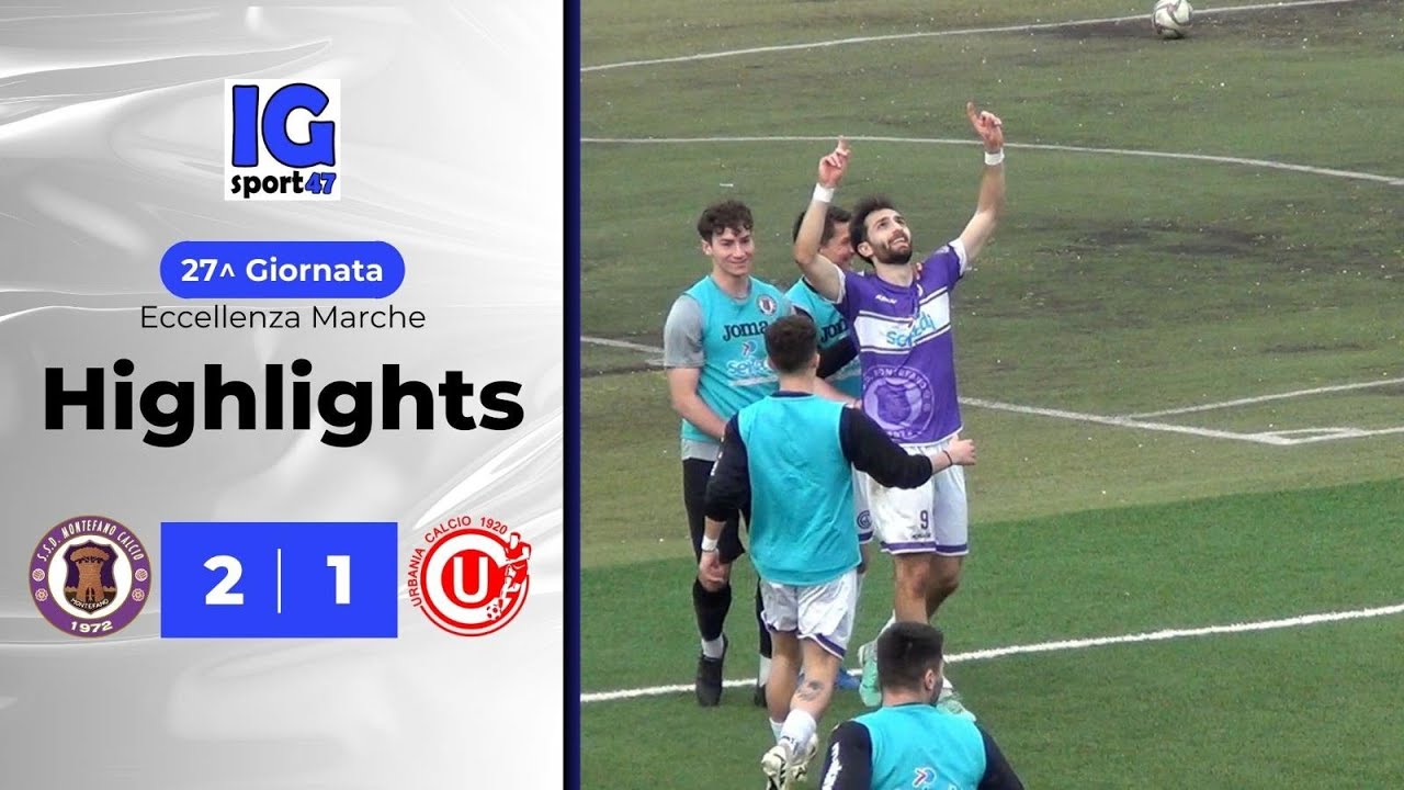 Montefano-Urbania 2-1 Eccellena Marche