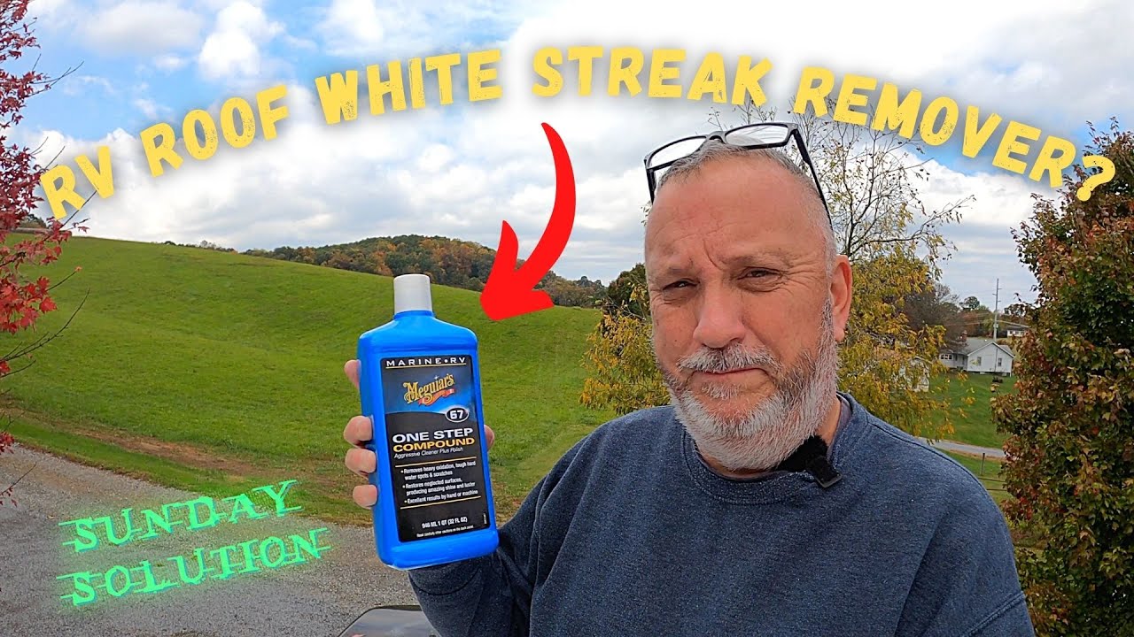 Easy RV Roof Maintenance | Sunday Solution | Full Time RV Living: - YouTube