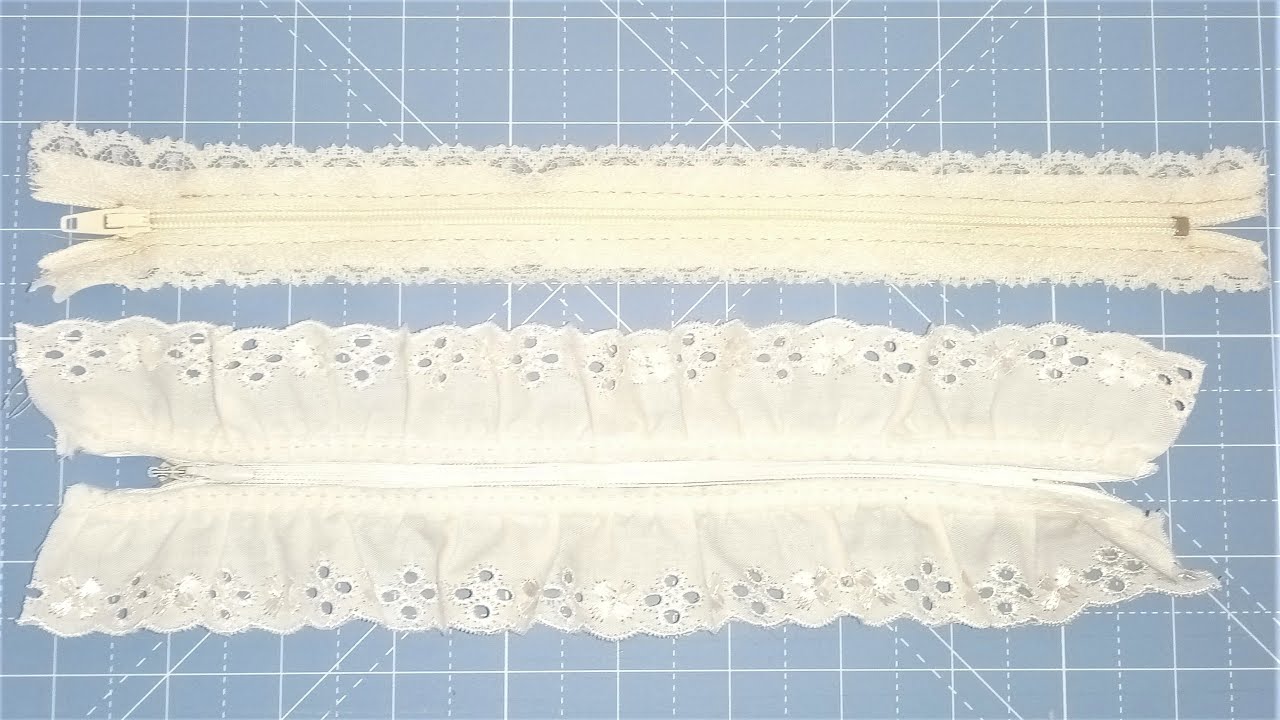 Kays Quicky - How Too Make Your Own Lace Zipper 