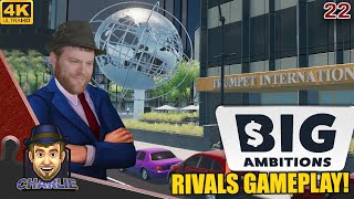 A LAW FIRM IN TRUMPET TOWER, AND A SURPRISE ENDING! - Big Ambitions Rivals Gameplay - 22