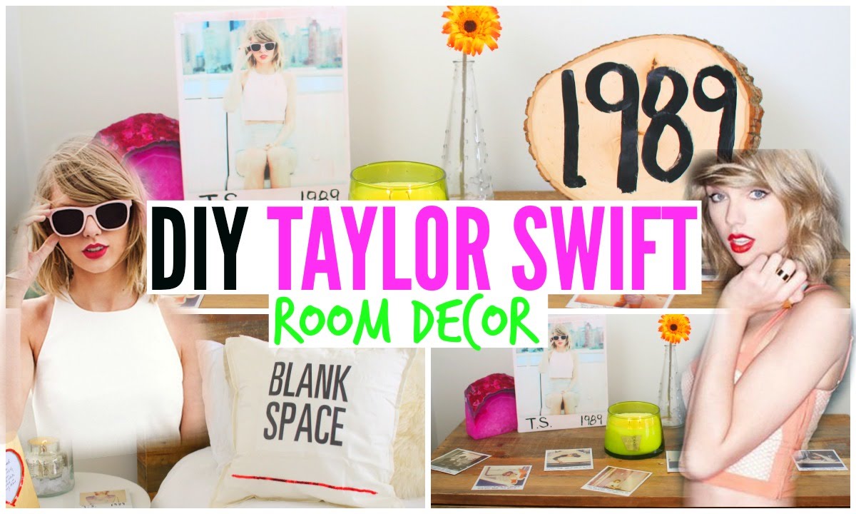 DIY Taylor Swift Room Decor! Cheap & Simple! - YouTube