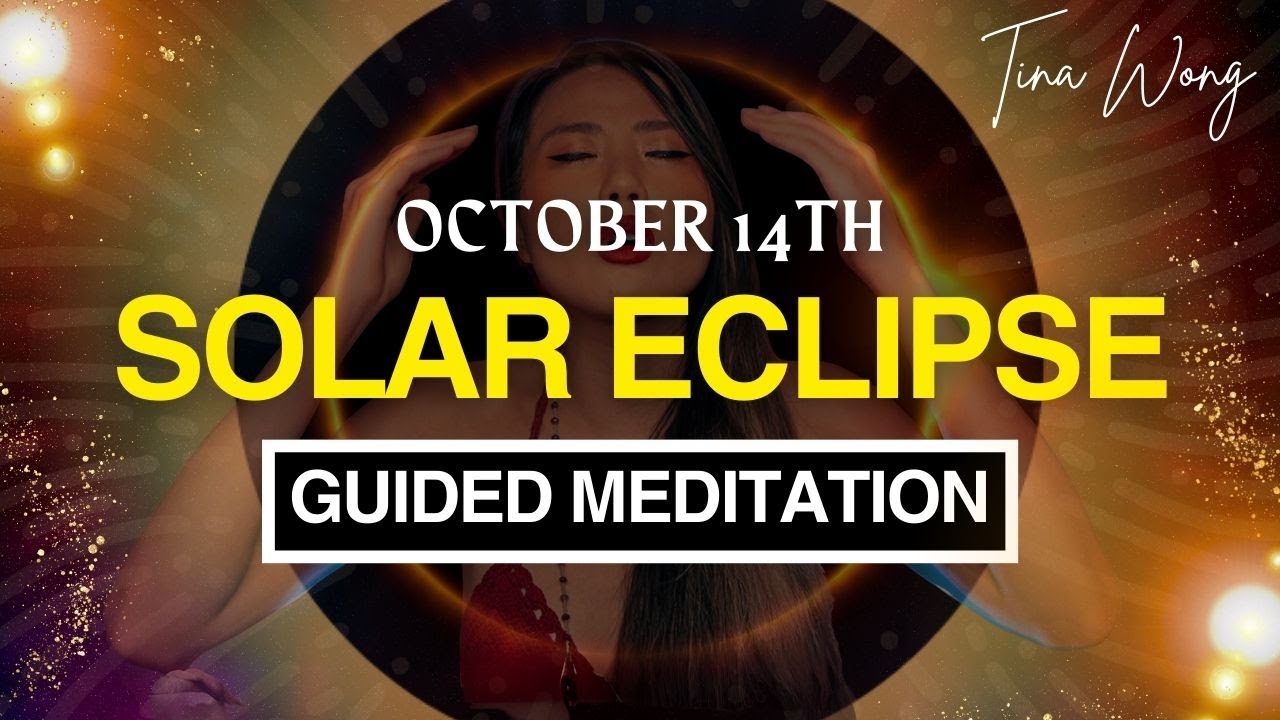 Most POTENT Solar Eclipse New Moon in Libra Guided Meditation (October ...