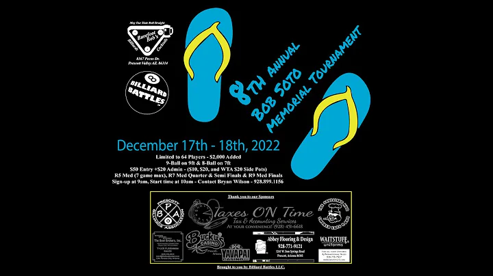 8th Annual Barefoot Bob Soto Memorial Tournament D...