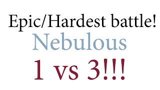 Nebulous HARDEST Battle | FFA Arena #1 (agar agario agar.io farm tactic 1000 level)