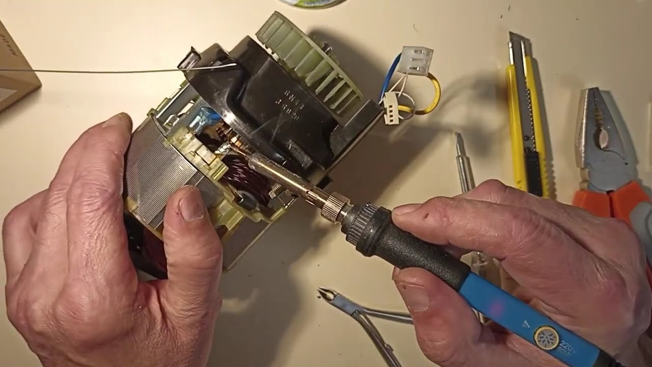 Ремонт Кухонного комбайна, модернизация - YouTube