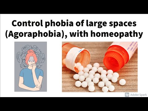 Control phobia of large spaces (Agoraphobia), with homeopathy - Aconit, Gelsemium, Argentum nitricum