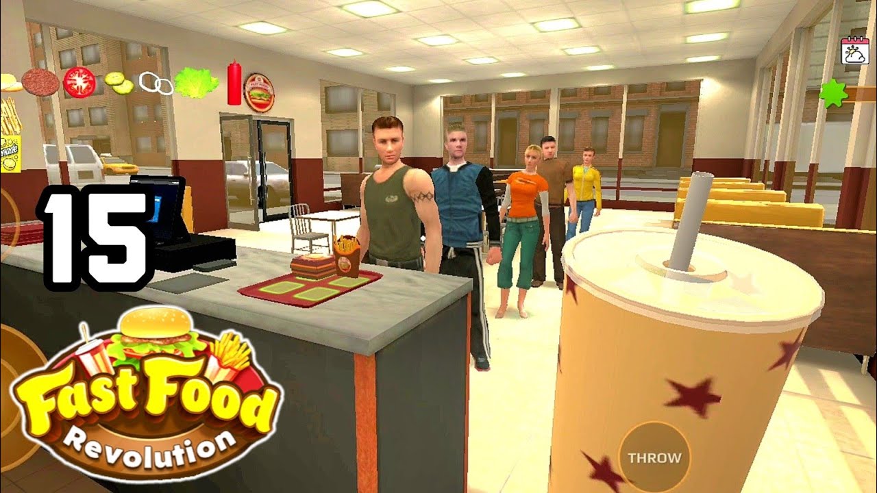 Food Revolution. Serve 🍔🍟🥤🍦 For Customers. (iOS,Andriod) 