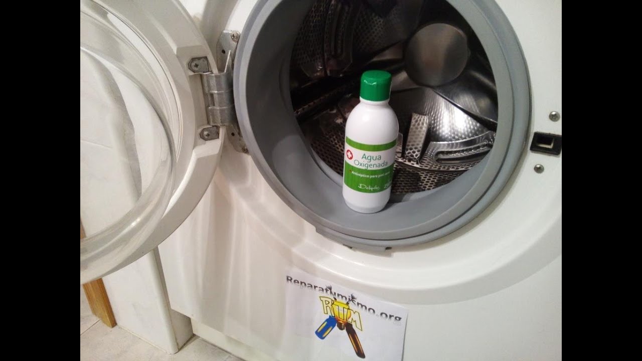 Cómo limpiar la goma de la lavadora