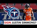 Tennessee Titans Rumors On SIGNING Justin Simmons Ahead Of 2024 NFL Draft