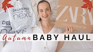 ZARA BABY & NEXT BABY HAUL | NEW IN AUTUMN 2020 | Baby clothing haul