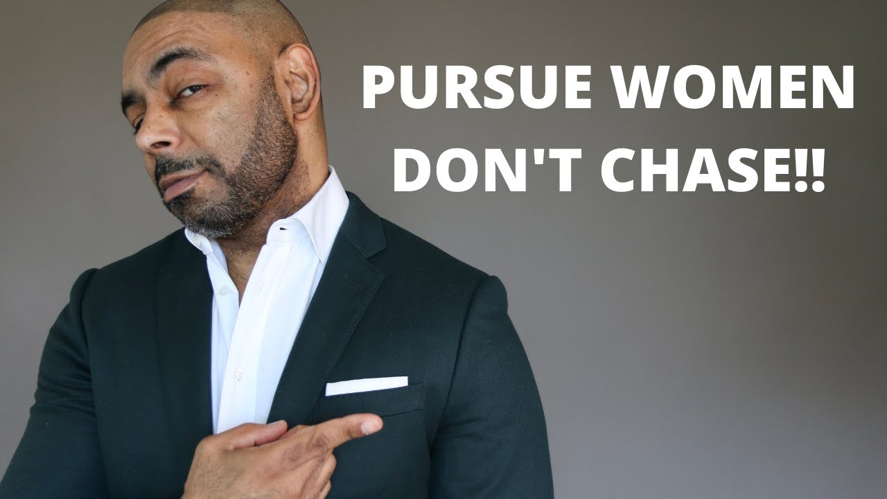 ⁣Why Men Should Pursue Women, Not Chase Them