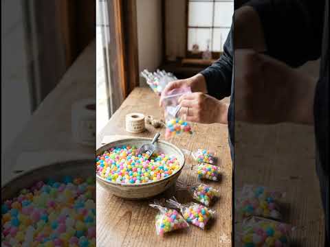 MUGEN金平糖袋詰め #food #asmr