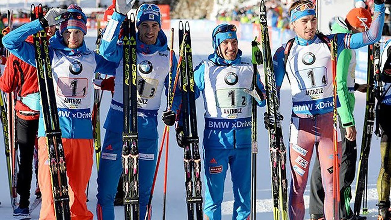 Биатлон. Шипулин спас эстафету и победил. Эстафета. Самые важные моменты. 