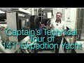 141' Expedition Yacht MARCATO  Captain's Technical Tour