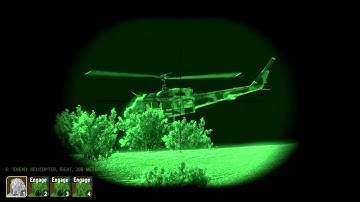 Arma2 - UH-1 Huey Tail Rotor Failure