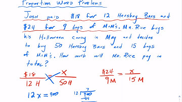 Proportion Word Problems