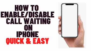 how to enable/disable call waiting on iphone,how to cancel call waiting on iphone