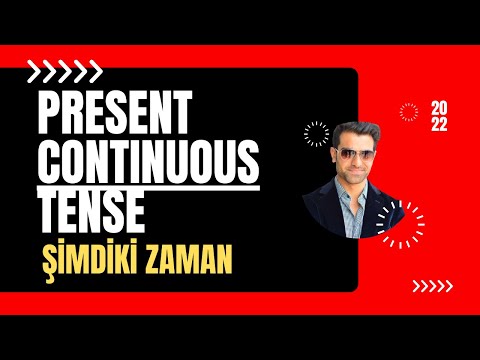 PRESENT CONTINUOUS TENSE KONU ANLATIMI | İNGİLİZCE ÖĞRENİYORUM