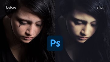 How do you edit indoor portrait photography in Photoshop?