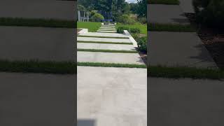 Крупноформатные гранитные плиты #paving #ландшафтныйдизайн