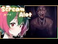 Cat Vtuber screamed by jumpscares in horror game