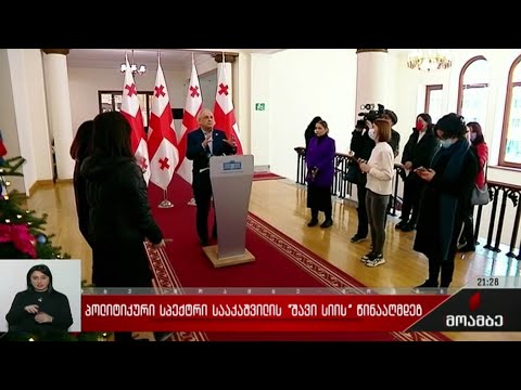 პოლიტიკური სპექტრი სააკაშვილის „შავი სიის“ წინააღმდეგ