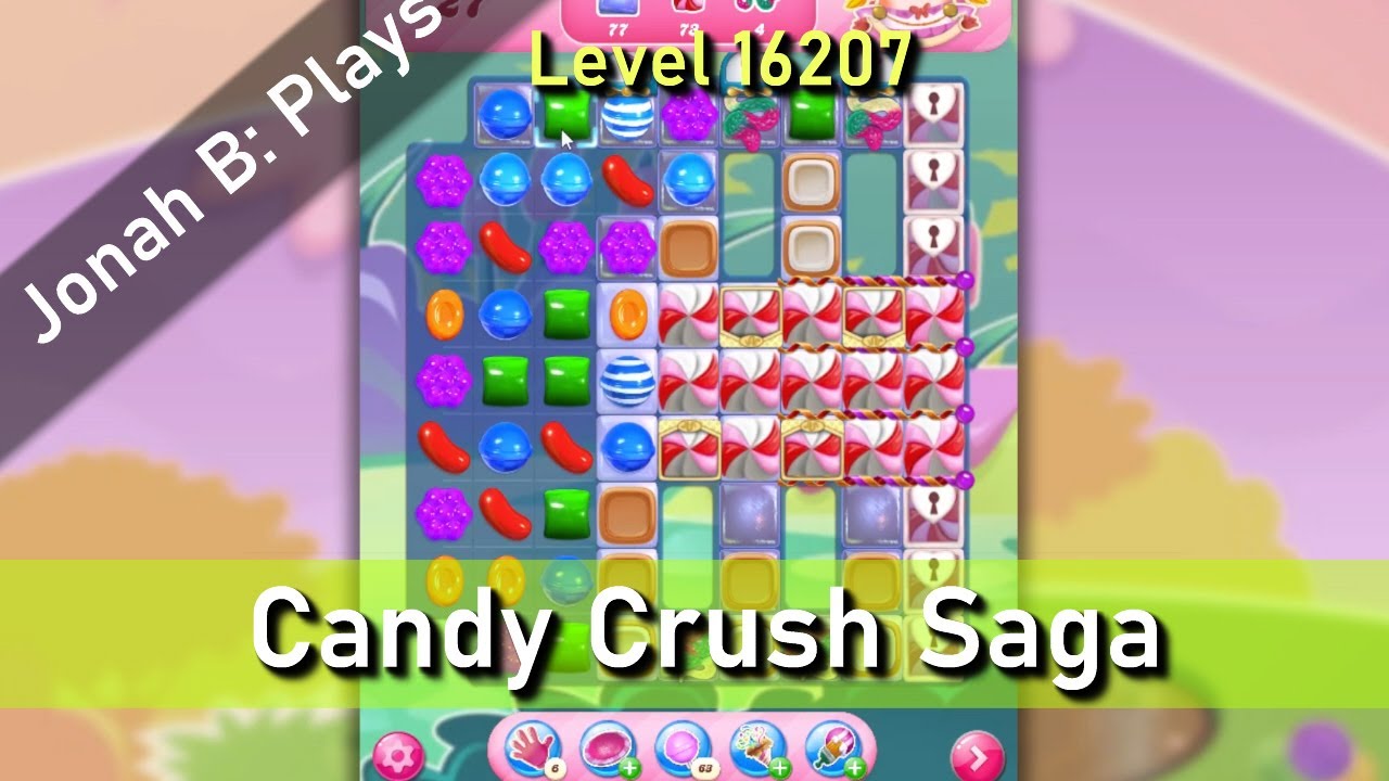 candy candy です Candy Crush Saga Level 16207 - YouTube