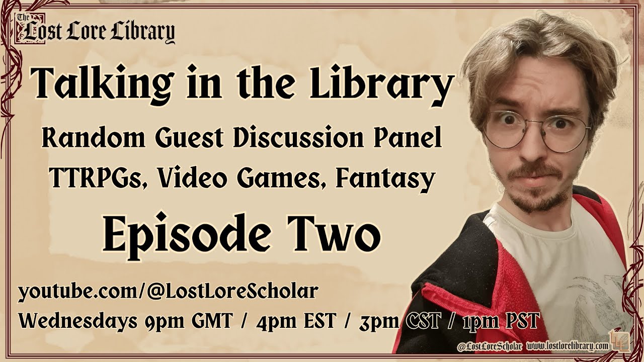 Featuring BAD TOAD GAMES! Talking in the Library Episode 2 - YouTube