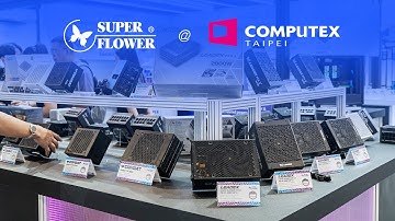 Computex 2025 : SuperFlower พาวเวอร์ 3300W ชุดน้ำ COOLDEX AIO-360 พัดลม HYPER Link MR ต่อแบบแม่เหล็ก