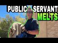 (Hot Off The Press) Snowflake Public Servant Melts - Apologizes At The End