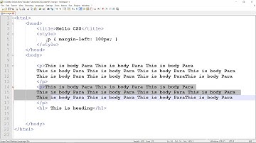 Margin Property in CSS (Hindi)