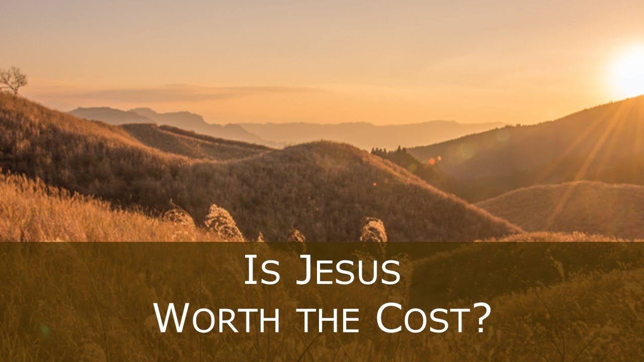 Matthew 8:18-22 - Is Jesus Worth the Cost? - YouTube