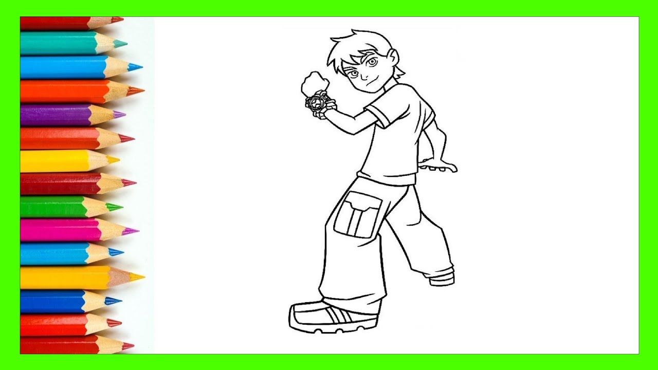 Ben10 Ben Ten Boyama Youtube Ben10 Ben Ten Boyama Youtube