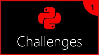 Python  Challenges 1
